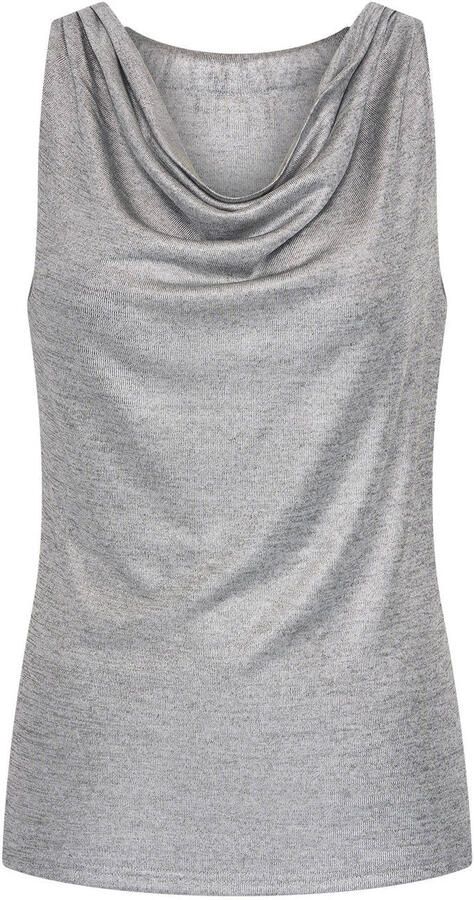 Expresso top met lurex zilver - Foto 3