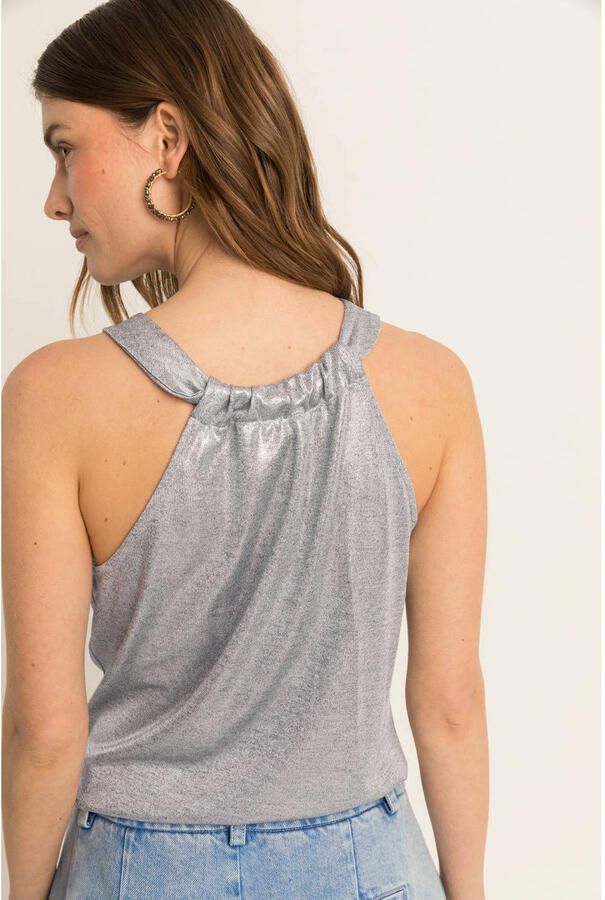 Expresso top met lurex zilver - Foto 2