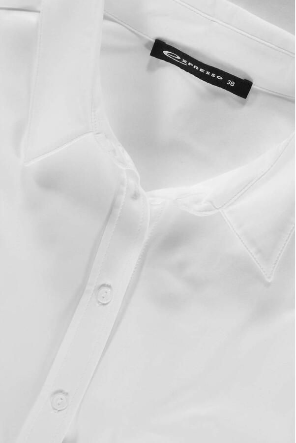 Expresso travelstof blouse wit - Foto 2