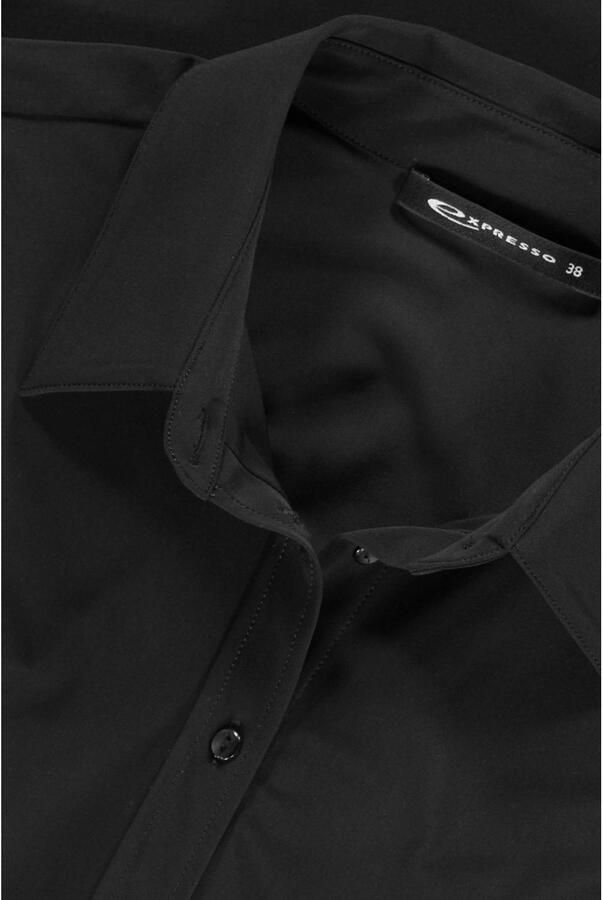 Expresso travelstof blouse zwart - Foto 2