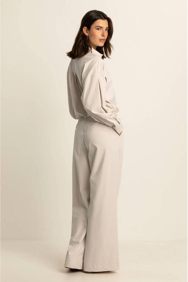 Expresso travelstof pantalon crème - Foto 3