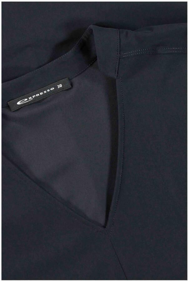 Expresso travelstof top donkerblauw - Foto 2