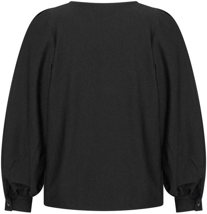 Expresso travelstof top zwart