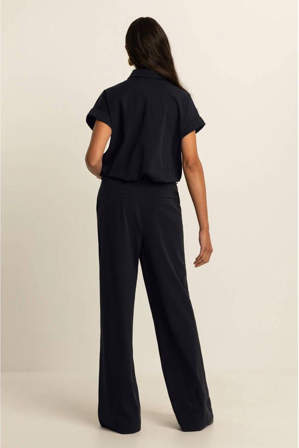 Expresso travelstof wide leg high waist palazzo broek - Foto 2