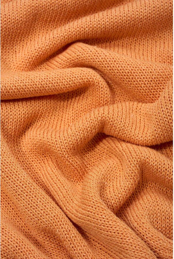 Expresso trui gebreid oranje - Foto 2