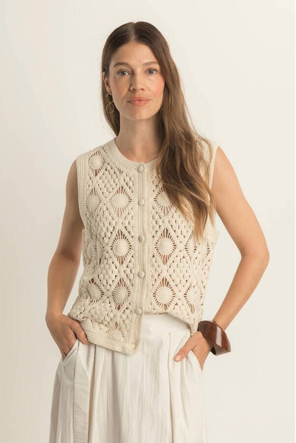 Expresso vest crème