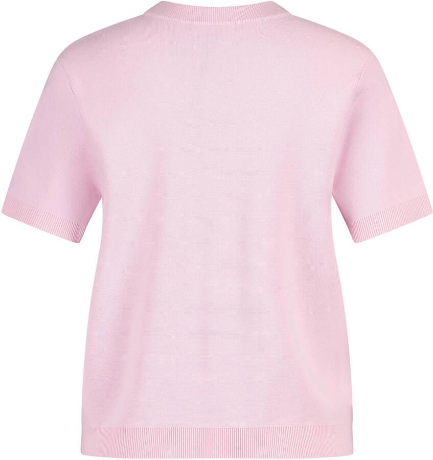 Expresso vest gebreid roze - Foto 2