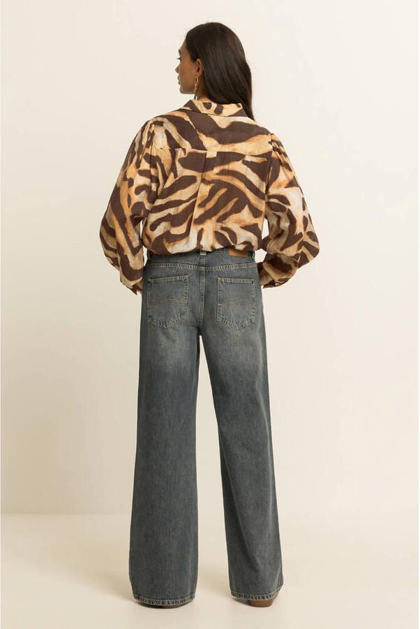 Expresso viscose blouse met print meerkleurig - Foto 2