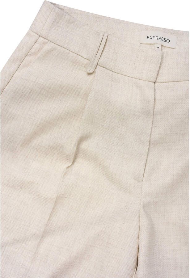Expresso wide leg high waist bermuda short ecru - Foto 2