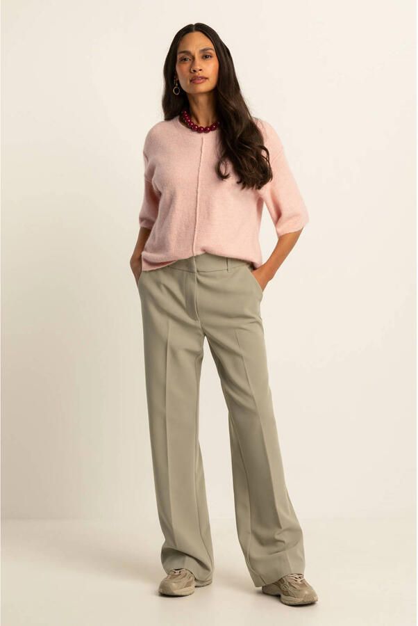 Expresso wide leg high waist pantalon