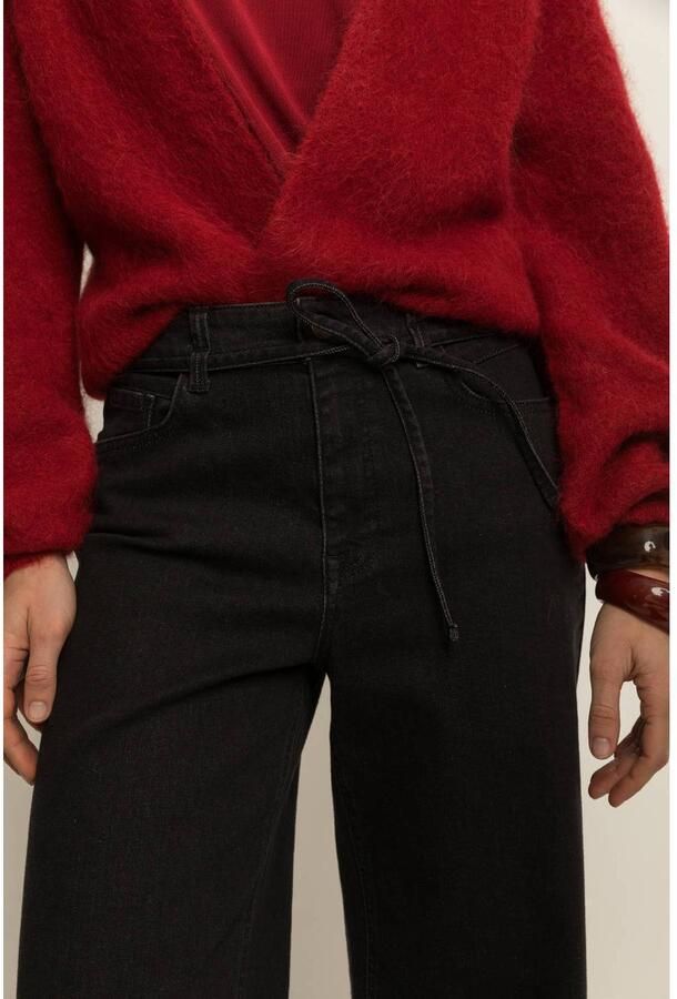 Expresso wide leg jeans black denim - Foto 2