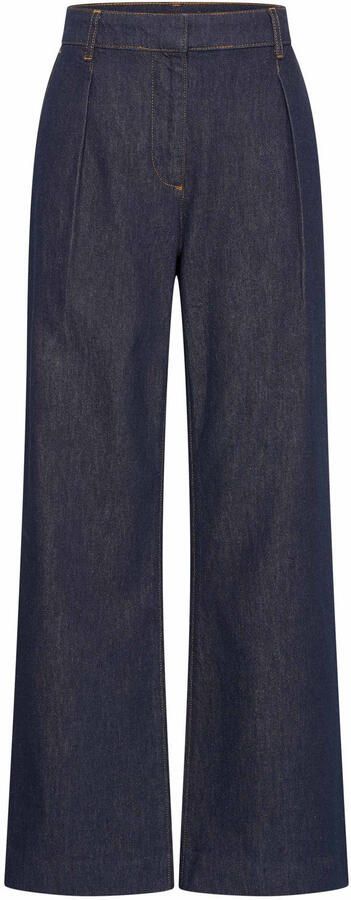 Expresso wide leg jeans donkerblauw