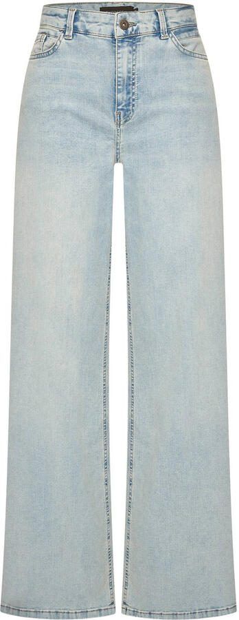 Expresso wide leg jeans light blue denim - Foto 3