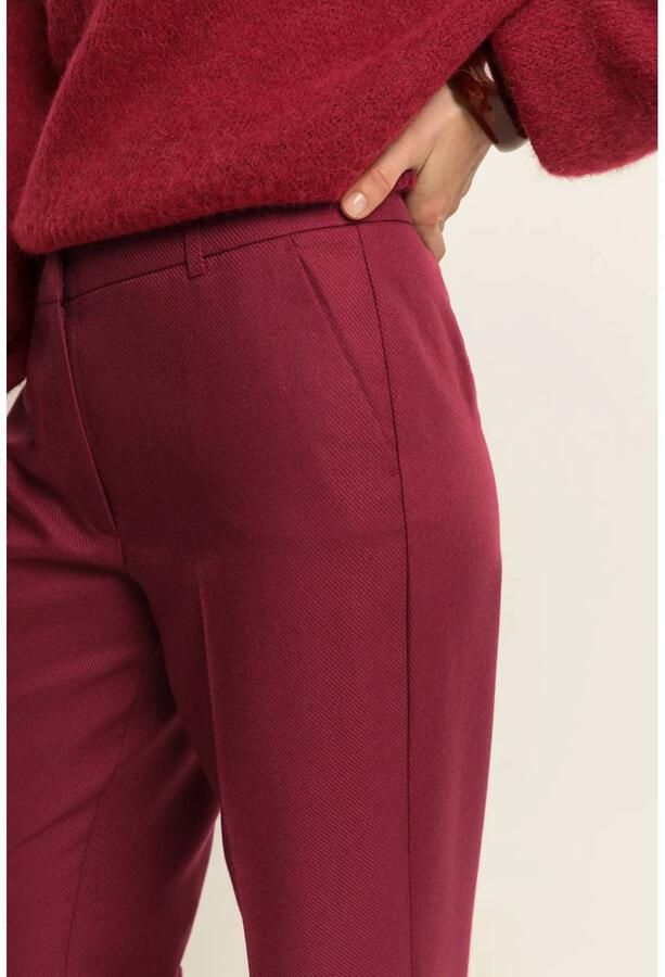Expresso wide leg pantalon rood - Foto 2