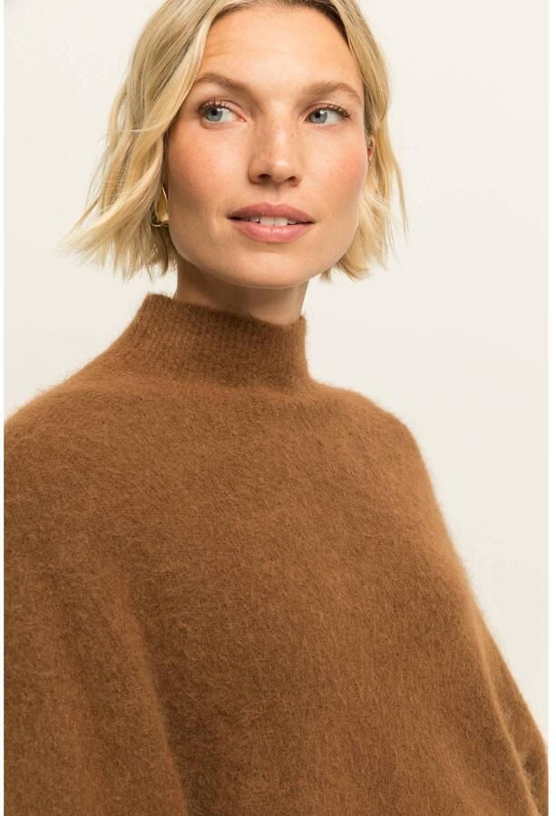 Expresso wollen gebreide trui camel - Foto 3