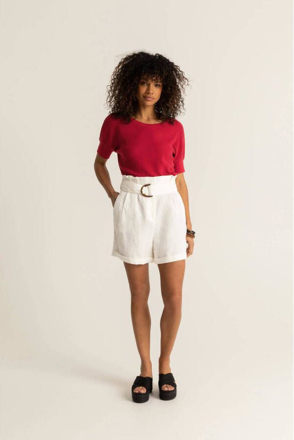 Expresso high waist loose fit short wit