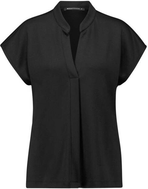 Expresso jersey top washed black