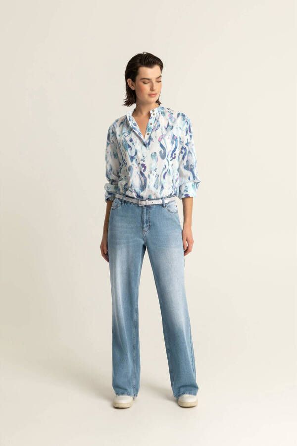 Expresso straight fit jeans medium blue denim