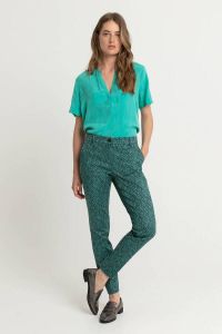 Expresso viscose blouse top turquoise