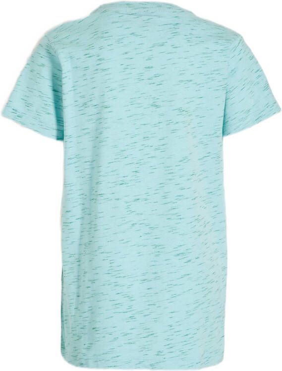 29FT T-shirt met printopdruk lichtblauw