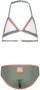 29FT triangel bikini kakigroen Meisjes Polyester Effen 128-134 - Thumbnail 2