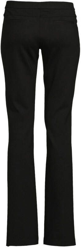 Aaiko high waist straight fit pantalon zwart - Foto 2