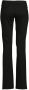 Aaiko high waist straight fit pantalon zwart - Thumbnail 2