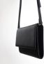 Abrazi leren clutch Jackie zwart - Thumbnail 3