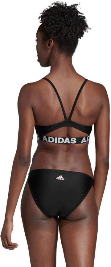 adidas Performance bikini met merknaam zwart