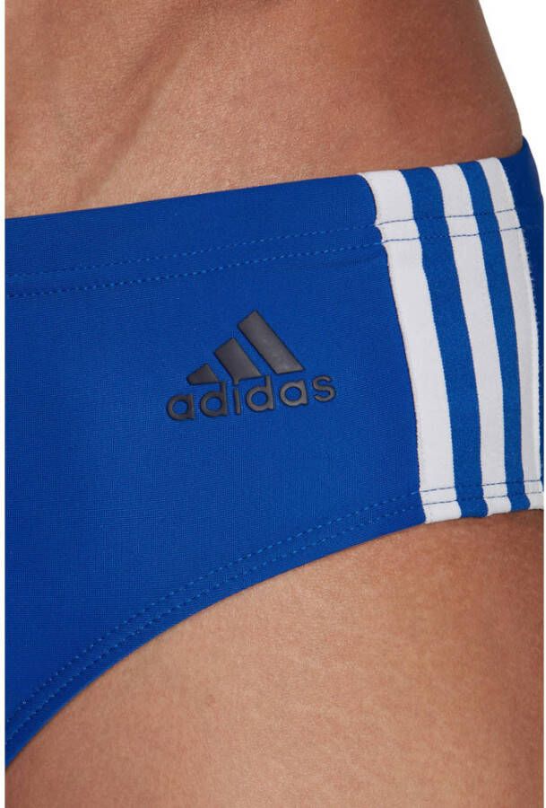 adidas Performance Infinitex zwembroek 3-stripes blauw