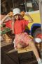 AI&KO rok Yanta Aztec met all over print rood - Thumbnail 2