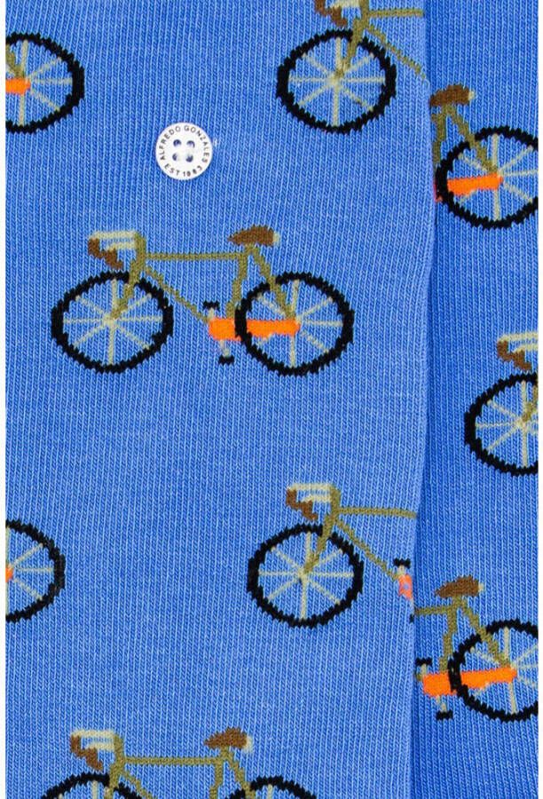 Alfredo Gonzales sokken Bicycle blauw