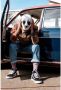 Alfredo Gonzales gemeleerde sokken Panda grijs - Thumbnail 2