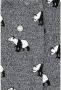 Alfredo Gonzales gemeleerde sokken Panda grijs - Thumbnail 3