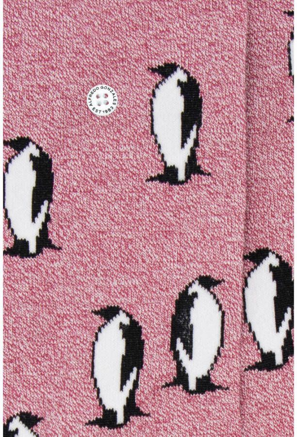 Alfredo Gonzales sokken The Penguin rood melange