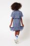 America Today Junior gebloemde jurk Dacia jr paars blauw - Thumbnail 2