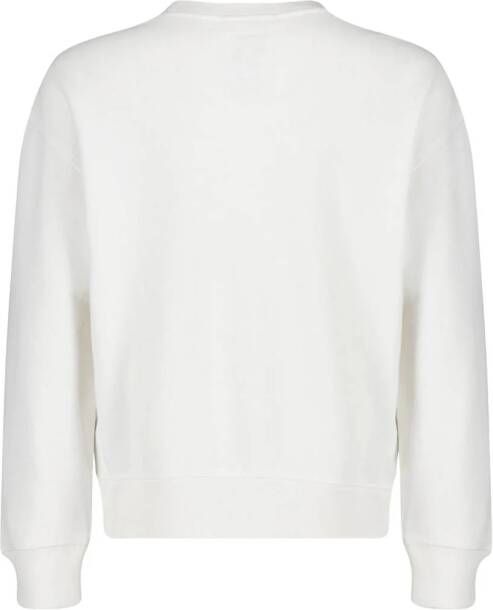 America Today sweater Susy JR met printopdruk en borduursels off white