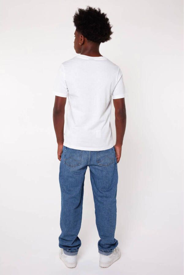 America Today T-shirt Emir JR met printopdruk wit