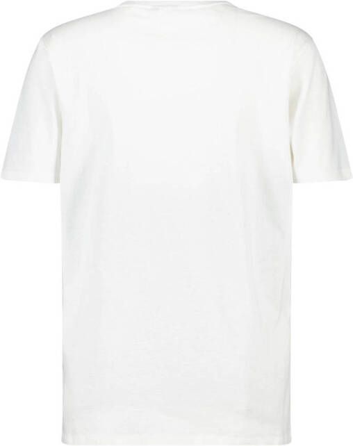 America Today T-shirt met printopdruk off white