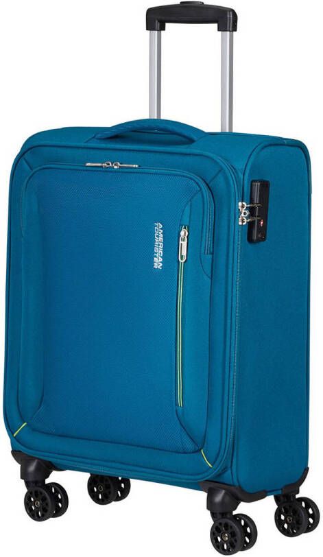 American Tourister trolley Hyperspeed 55 cm. blauw