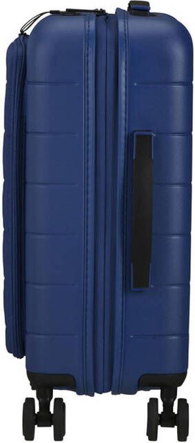 American Tourister trolley Novastream 55 cm. Expandable Smart donkerblauw