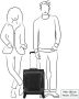 American Tourister trolley Pulsonic 55 cm. Expandable paars - Thumbnail 3