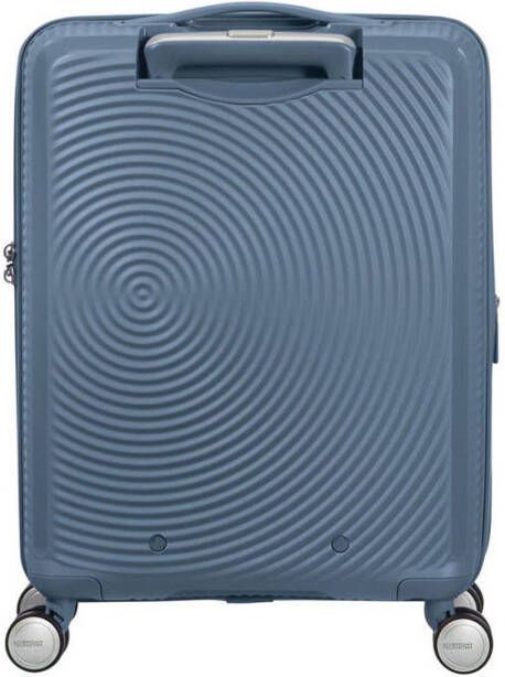 American Tourister trolley Soundbox 55 cm. Expandable grijsblauw
