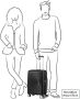 American Tourister Soundbox Handbagagekoffer 4 Wielen Purple Unisex - Thumbnail 2