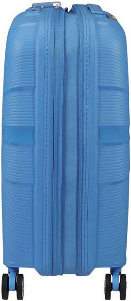 American Tourister trolley Starvibe 55 cm. Expandable blauw