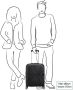 American Tourister trolley Starvibe 55 cm. Expandable geel - Thumbnail 2