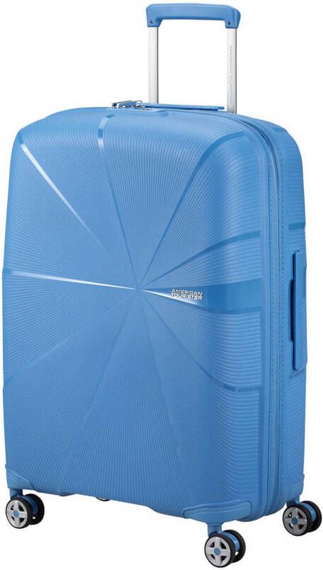 American Tourister trolley Starvibe 67 cm. Expandable blauw