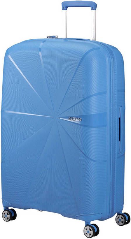American Tourister trolley Starvibe 77 cm. Expandable blauw
