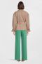 Another-Label straight fit pantalon Moore van gerecycled polyester groen - Thumbnail 5