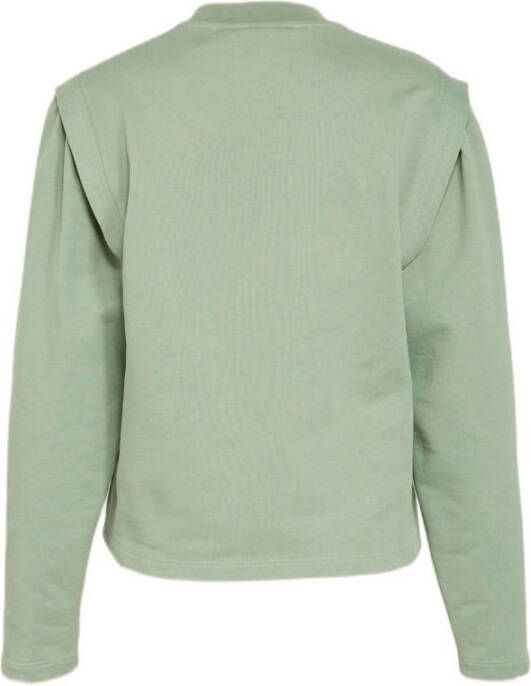 Another-Label sweater Kasuga grijsblauw